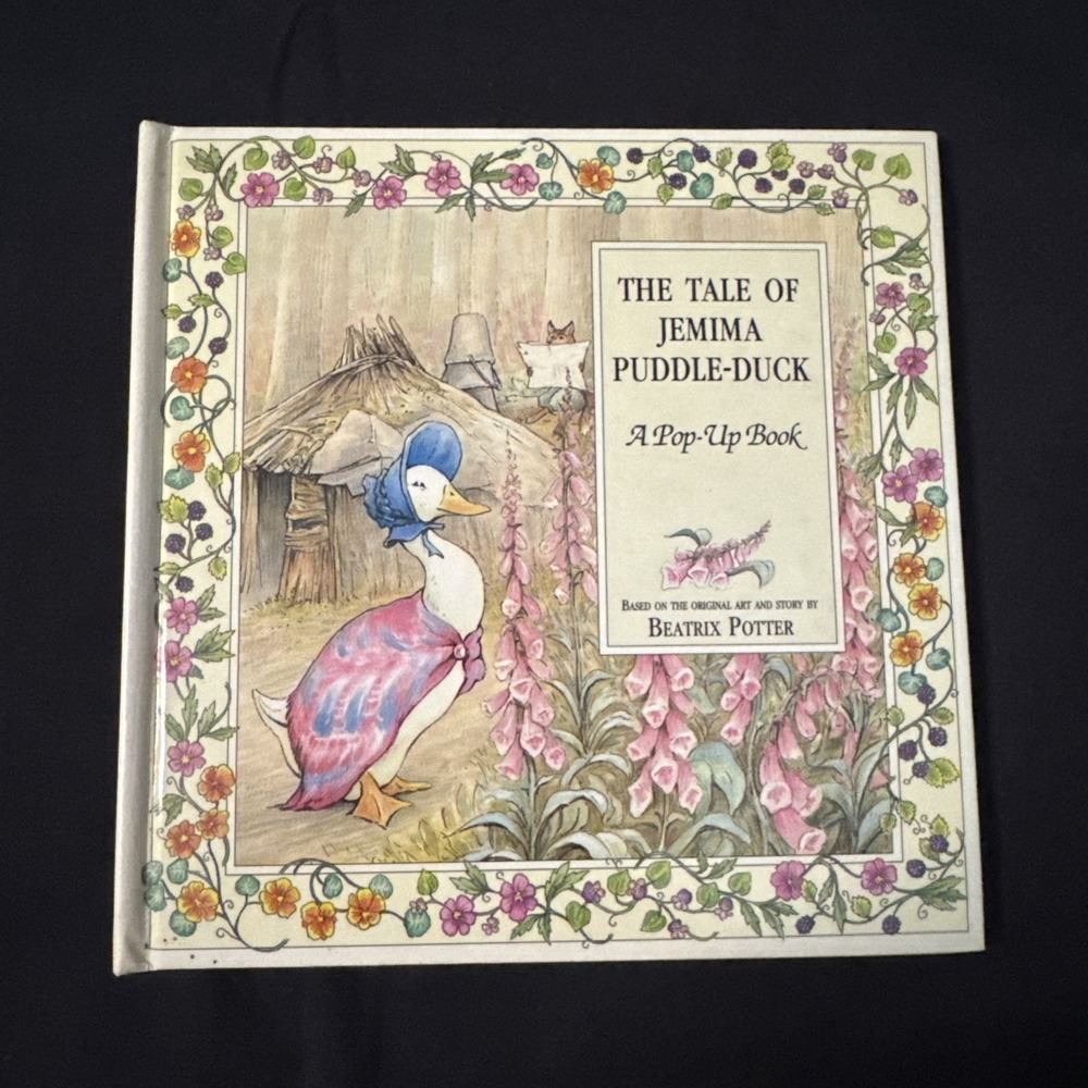 BEATRIX POTTER VTG POP-UP BOOK THE TALE OF JEMIMA PUDDLE-DUCK Dream House